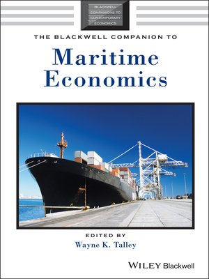 cover image of The Blackwell Companion to Maritime Economics